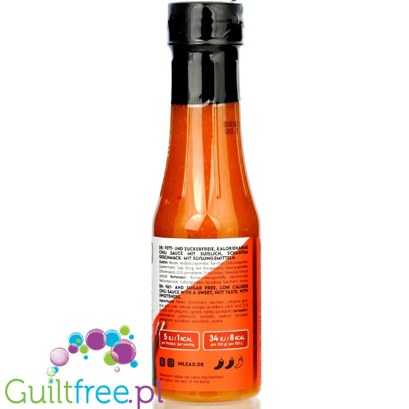 Inlead Classic Sauce Hot Sweet Chili - pikantny sos do dań kuchni orientalnej bez cukru i bez tłuszczu 8kcal - Image 2