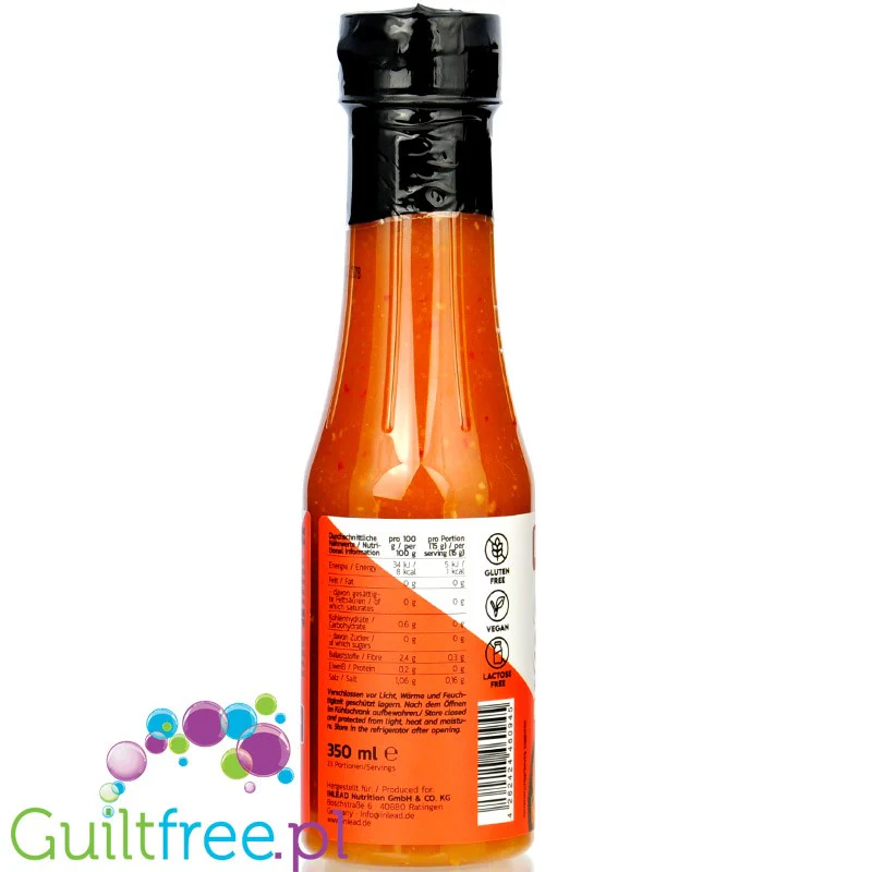 Inlead Classic Sauce Hot Sweet Chili - pikantny sos do dań kuchni orientalnej bez cukru i bez tłuszczu 8kcal - Image 3