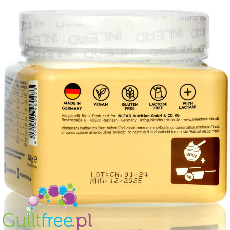 Inlead Flavor Powder Marzipan 250g - błonnikowy aromat słodzący w proszku bez cukru, Marcepan - Image 3
