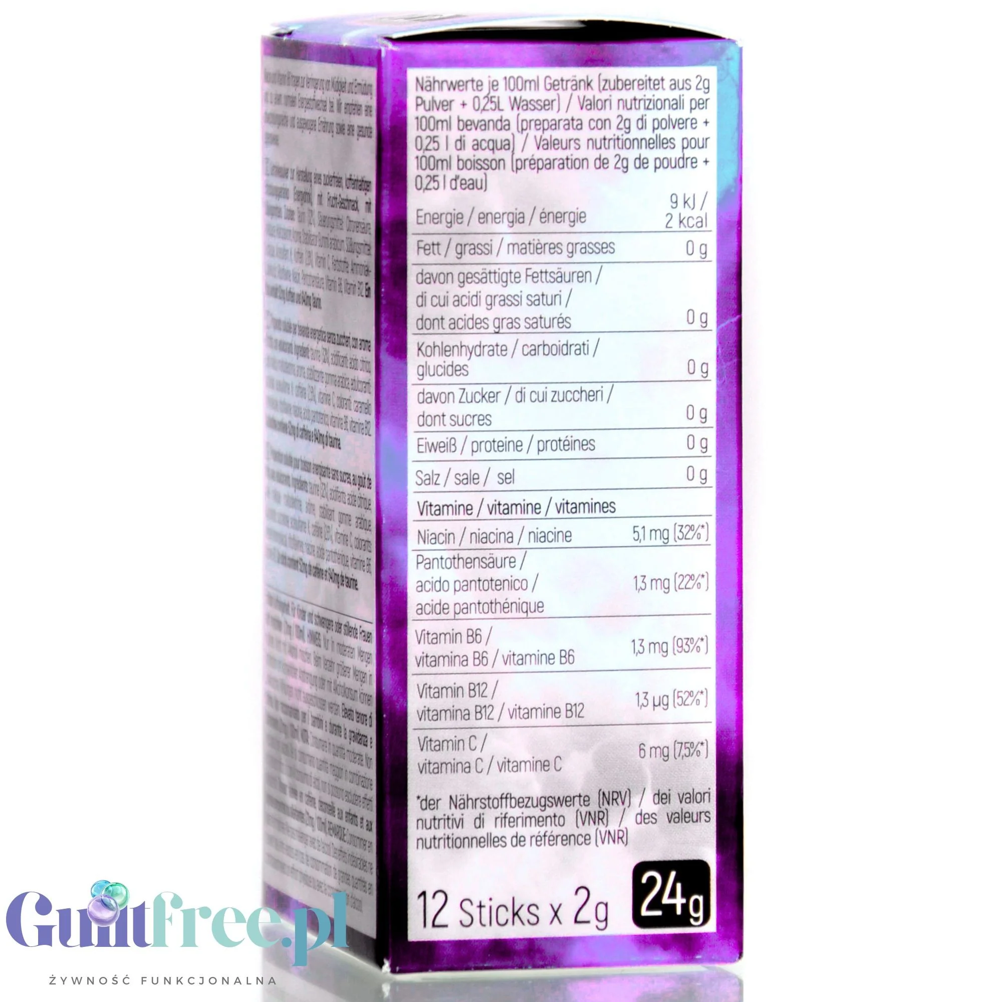InStick Energy Acai - napój energetyczny instant bez cukru i kalorii - Image 4