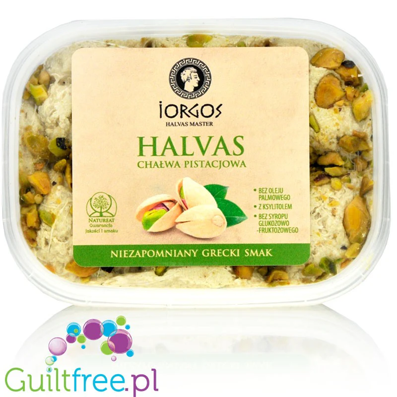 Iorgos Halvas - Chałwa pistacjowa z ksylitolem