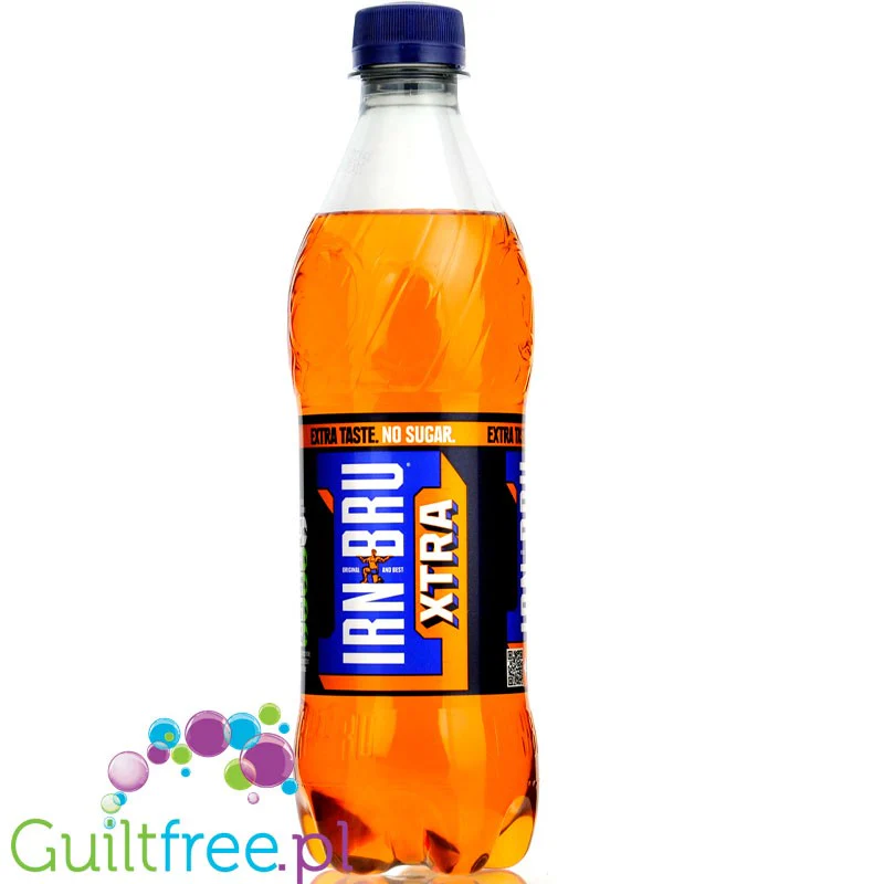Irn Bru Xtra 0,5L - szkocki cytrusowy hit bez cukru i kalorii