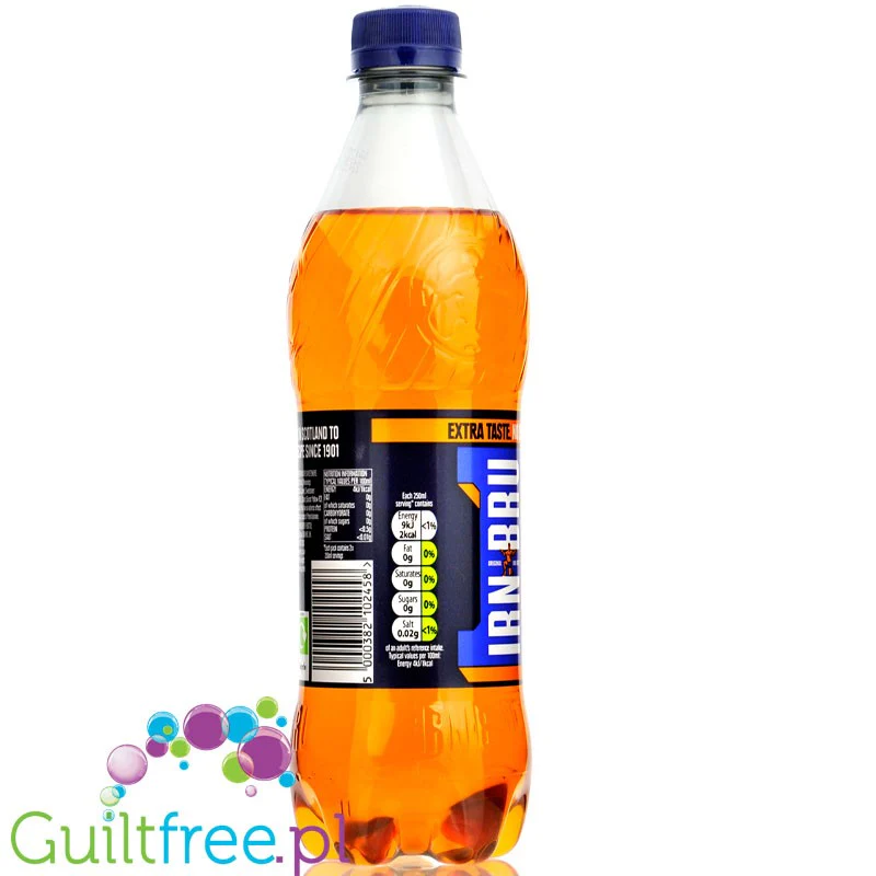 Irn Bru Xtra 0,5L - szkocki cytrusowy hit bez cukru i kalorii - Image 2