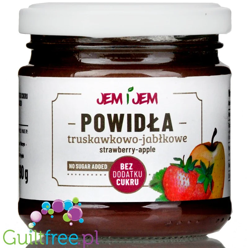 Jem i Jem powidła truskawkowo-jabłkowe 87kcal bez dodatku cukru - Image 4