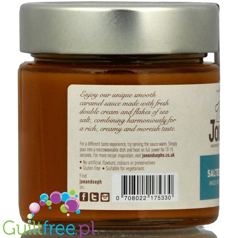Joe & Seph's Salted Caramel Sauce (CHEAT MEAL) - najlepszy angielski solony karmel - Image 3
