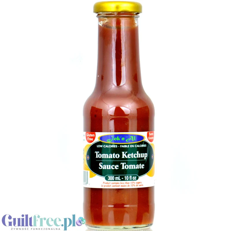 Jok n Al Low Calorie Ketchup - niskokaloryczny keczup low carb tylko 43kcal