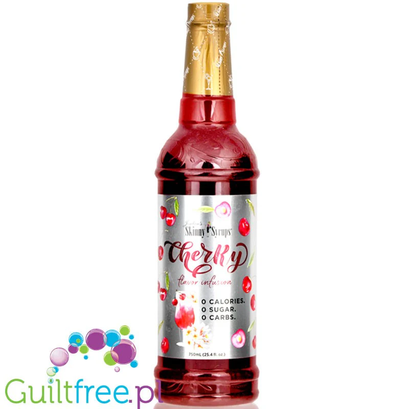Jordan's Skinny Syrups Flavor Cherry - syrop zero kalorii bez cukru o smaku wiśniowym - Image 2