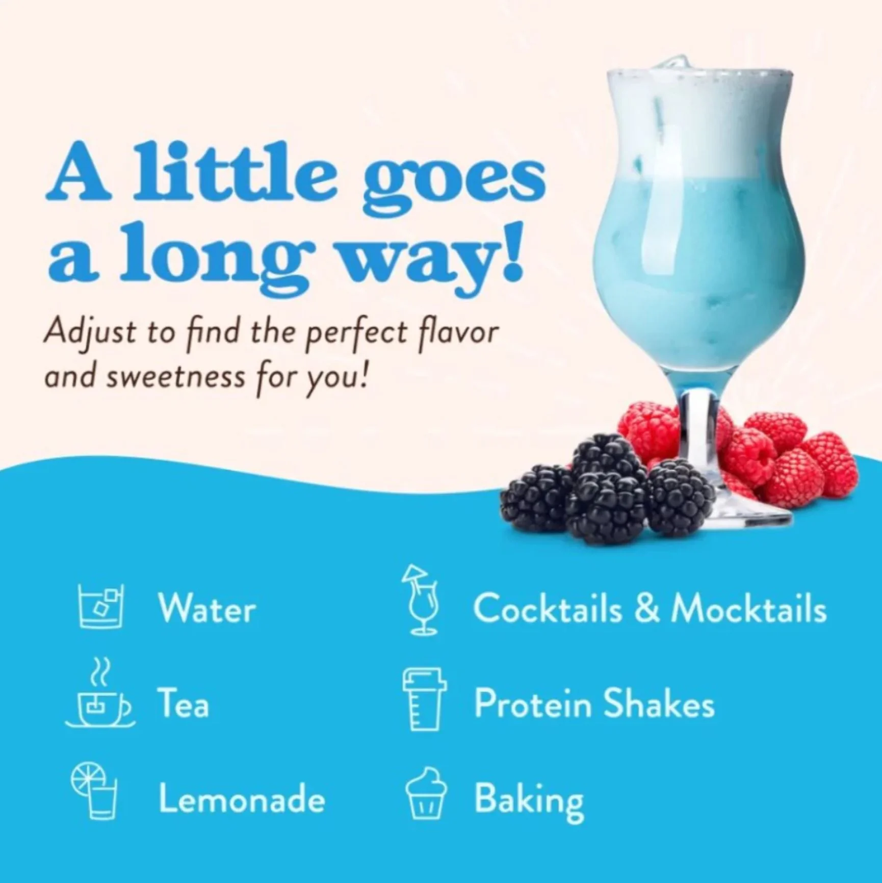 Jordan's Skinny Syrups Genie - syrop zero kalorii bez cukru, smak Błękitna Malina - Image 6