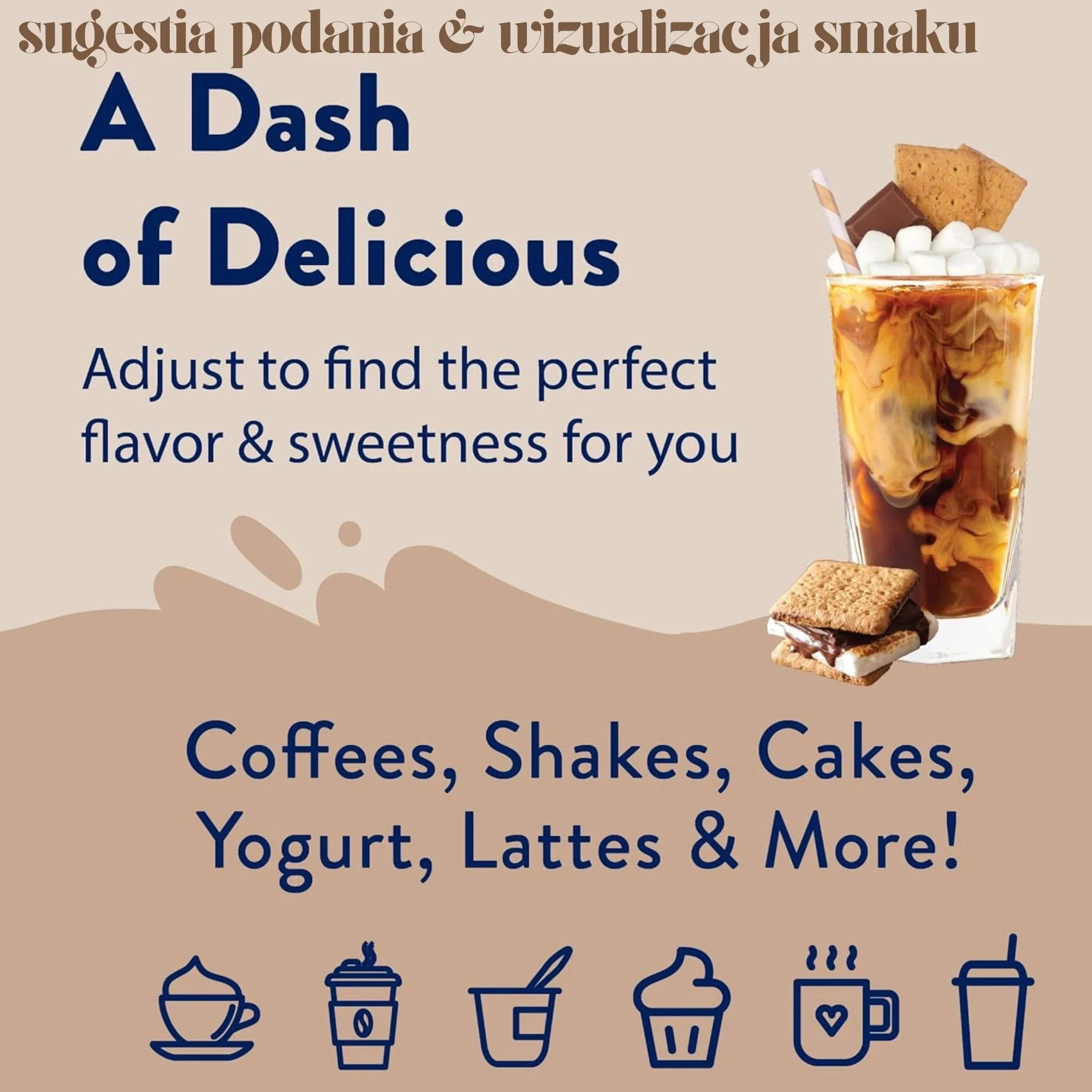 Jordan's Skinny Syrups S'mores - syrop zero kalorii do kawy o smaku pieczonych pianek marshmallow - Image 2