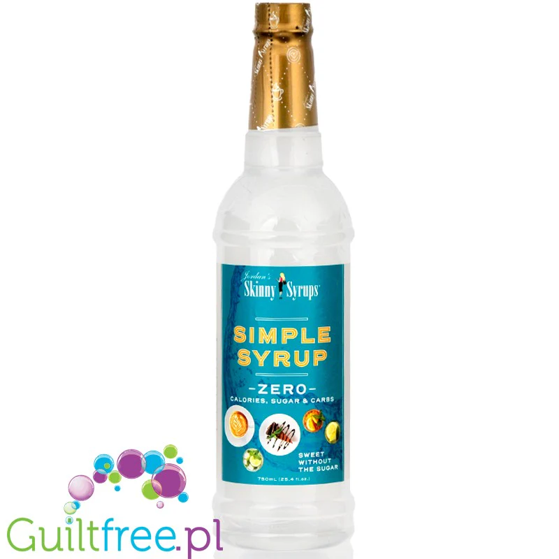 Jordan's Skinny Syrups Simple - syrop słodzący zero kalorii - Image 2
