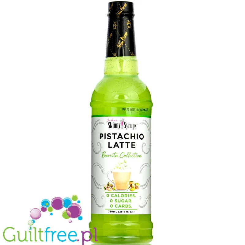 Jordan's Skinny Syrups Pistachio Latte - syrop bez cukru do kawy (Pistacjowe Latte) - Image 3
