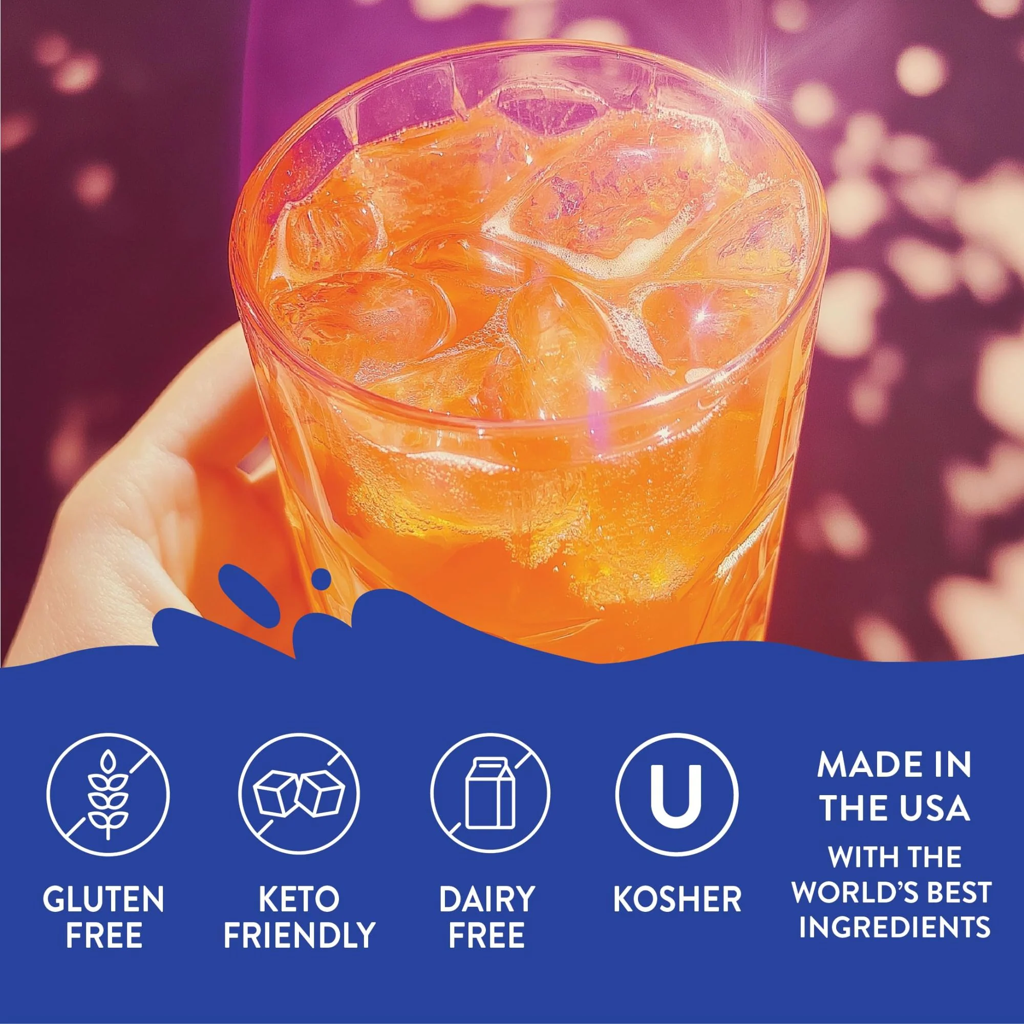 Jordan's Skinny Mixes Orange Soda - syrop do napojów bez cukru i kalorii o smaku lemoniady pomarańczowej - Image 3