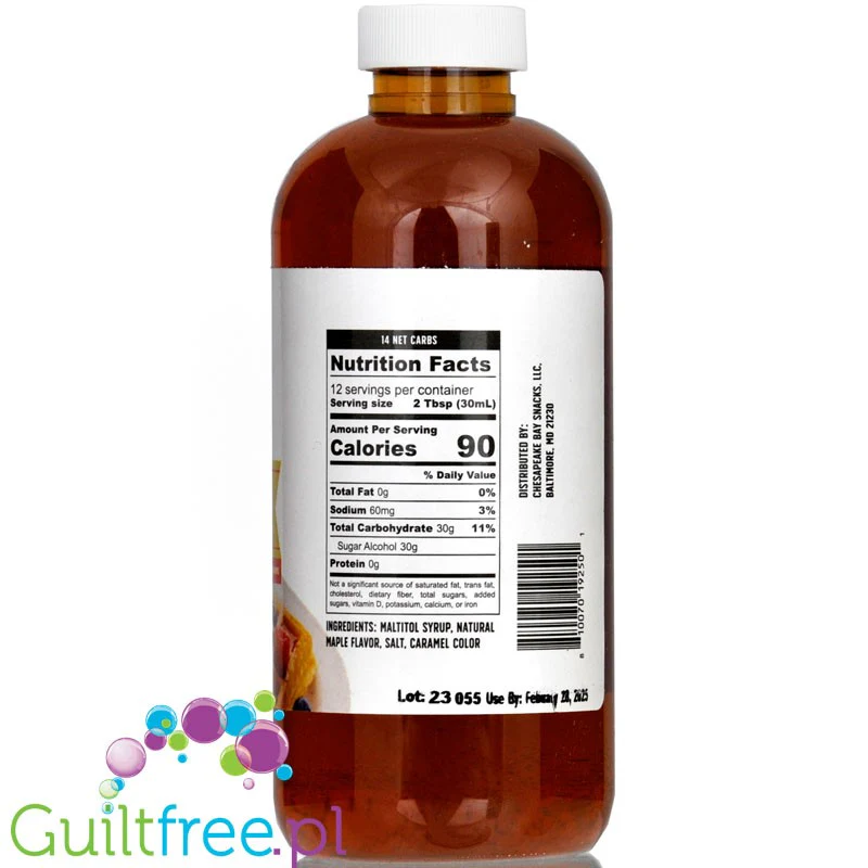 Joseph's Maple Sugar Free Syrup - Syrop klonowy bez cukru z naturalnymi aromatami - Image 3