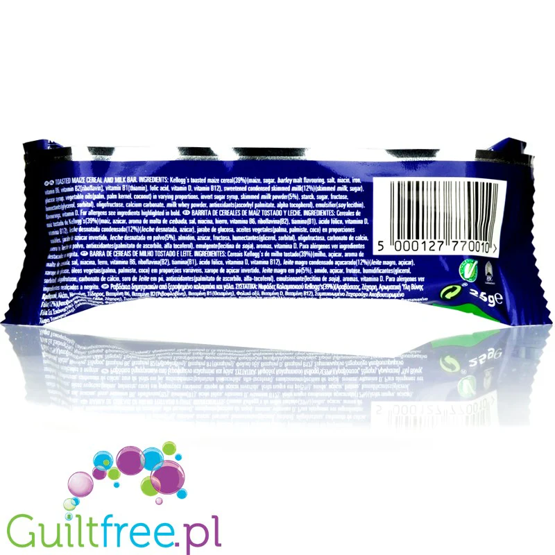 Kellogg's Frosties Cereal & Milk Snack Bar - lekki batonik zbożowy 100kcal - Image 2