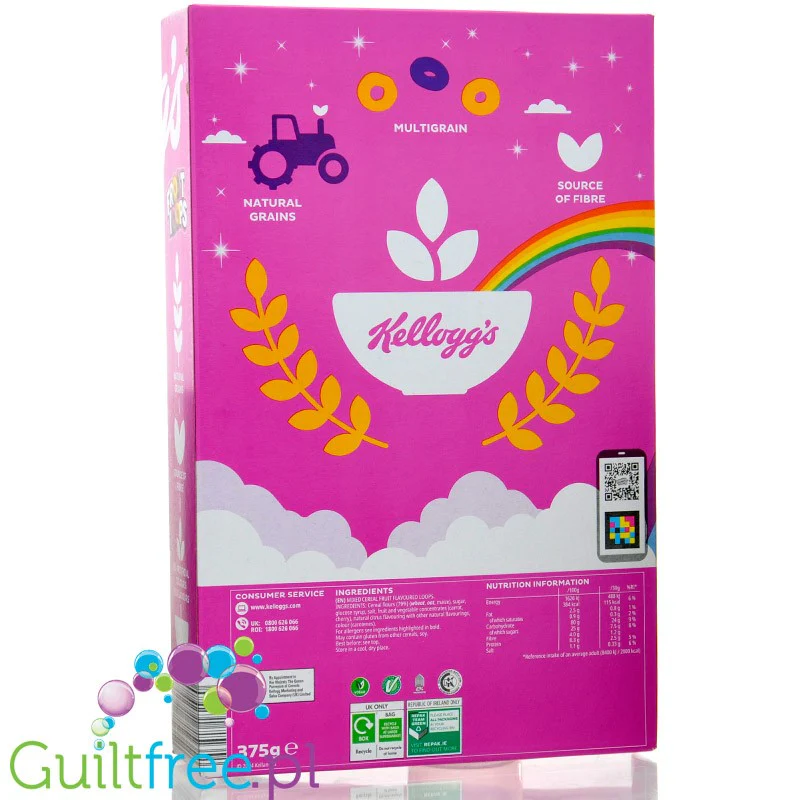 Kellogg's Unicorn Froot Loops Cereal (CHEAT MEAL) - tęczowe kółeczka śniadaniowe - Image 2