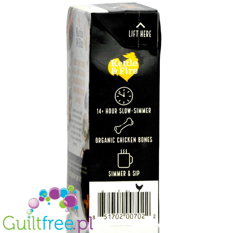 Kettle & Fire Bone Broth, Classic Chicken - organiczny bulion, gotowy wywar drobiowy - Image 4