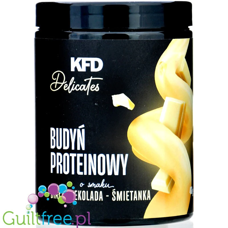 KFD budyń proteinowy Biała czekolada - śmietanka