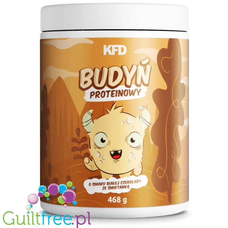KFD budyń proteinowy Biała czekolada - śmietanka - Image 2