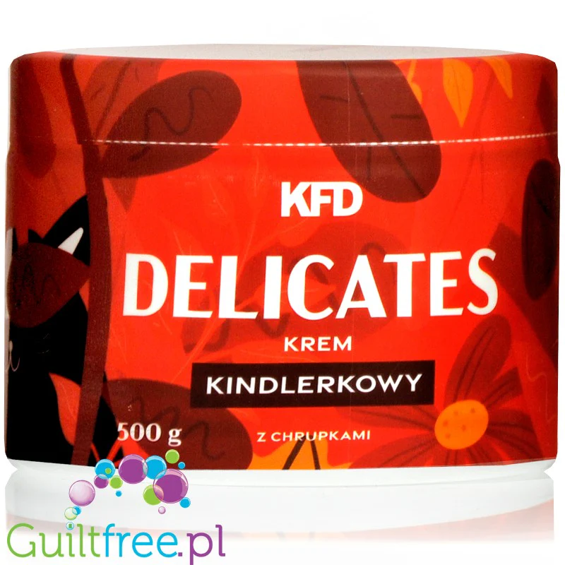 KFD Delicates Crispy Hazelnut & Milk (Kinderowy) mleczno-orzechowy krem z chrupkami ryżowymi - Image 3