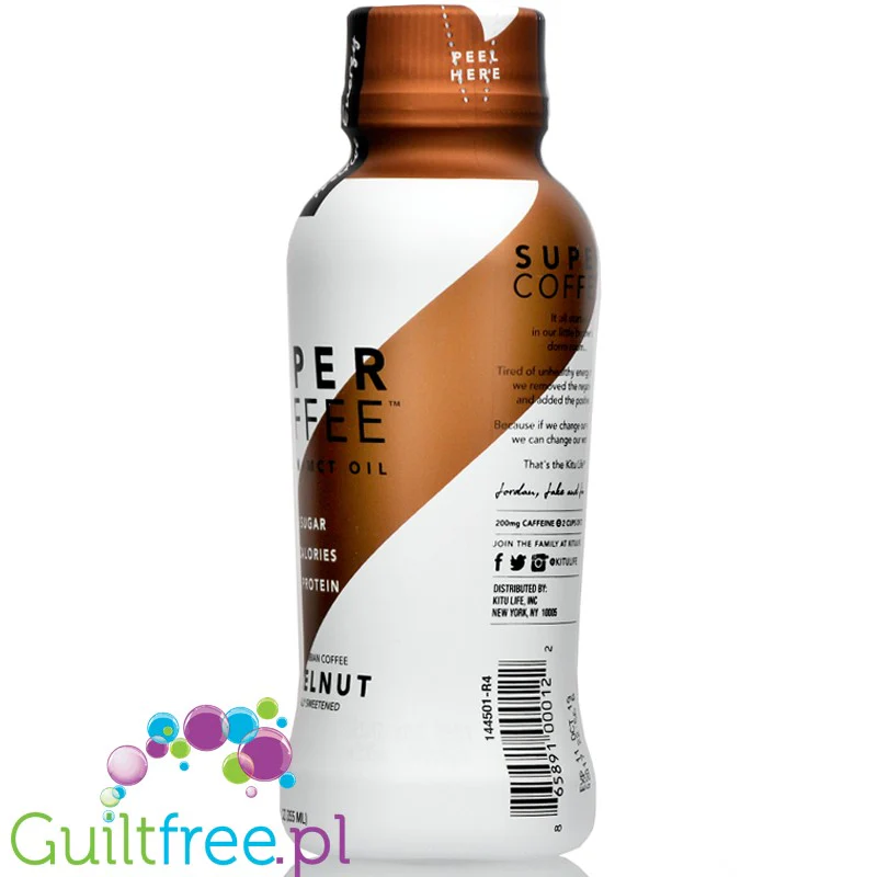 Kitu Super Coffee Hazelnut, Keto kawa orzechowa z MCT & 10g białka, bez cukru - Image 4