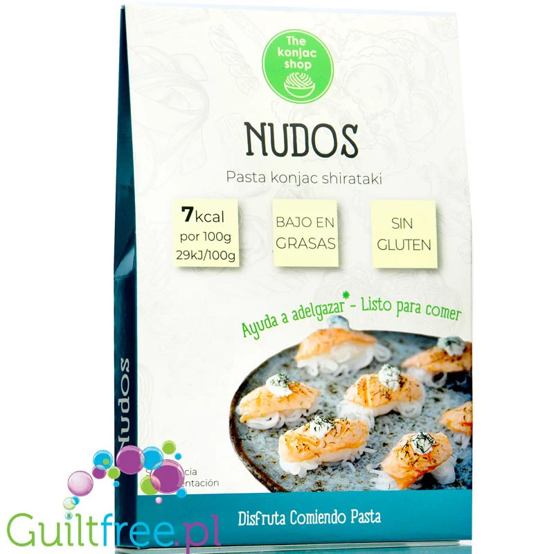Konjac Shop Nudos de Konjac (Węzełki) - makaron noodle konjak shirataki  10kcal