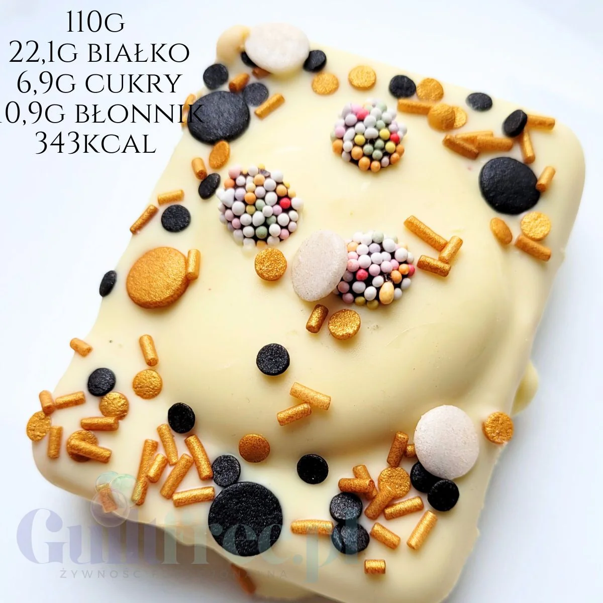 KoxBar Pączek Glamour KONIEC SEZONU - rzemieślniczy baton proteinowy Pączkowo-Pączkowy - Image 3