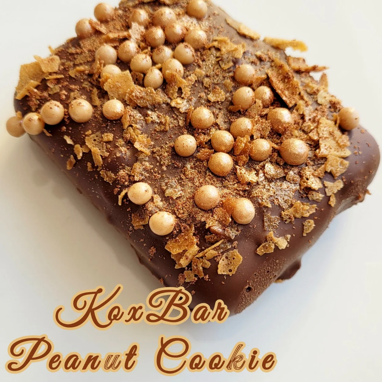 KoxBar Peanut Cookie KONIEC SEZONU - rzemieślniczy baton proteinowy Ciasteczkowo-Orzechowy - Image 6