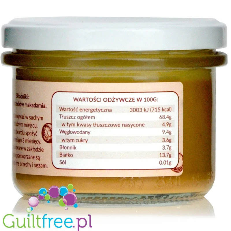 Krukam naturalne masło piniowe 100% bez soli i cukru (pasta piniowa) - Image 2
