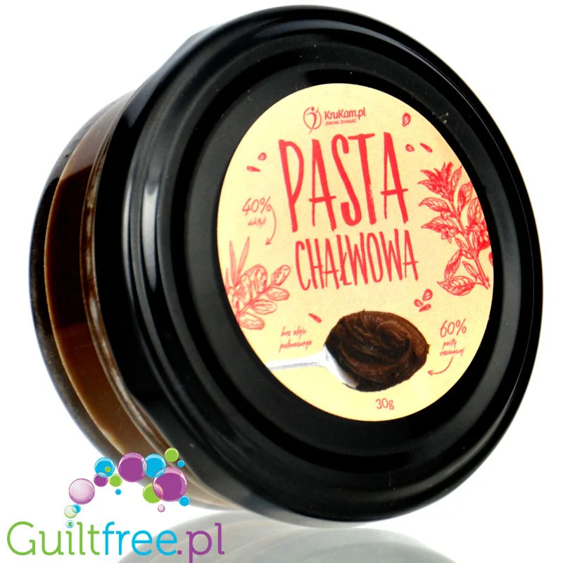 Krukam pasta chałwowa z daktylami mini 30g