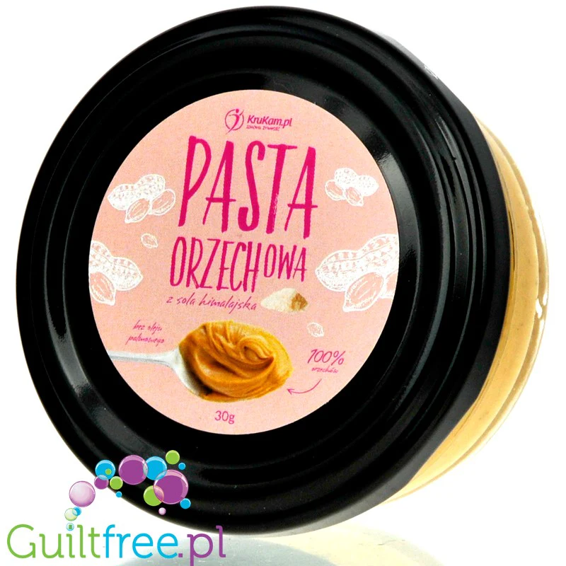 Krukam pasta orzechowa z solą himalajską mini 30g