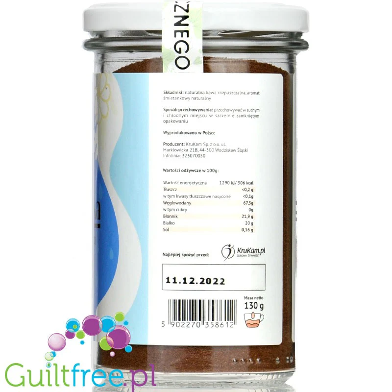 Krukam Śmietanka - aromatyzowana kawa rozpuszczalna bez cukru - Image 3