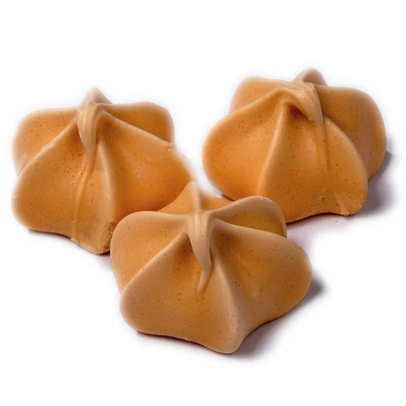Krunchy Melts Tangerine - bezy bez cukru ze stewią, Mandarynka - Image 3