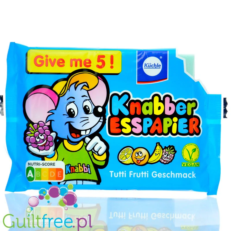 Küchle Knabber Esspapier - kolorowy papier jadalny bez cukru o smaku owocowym - Image 5