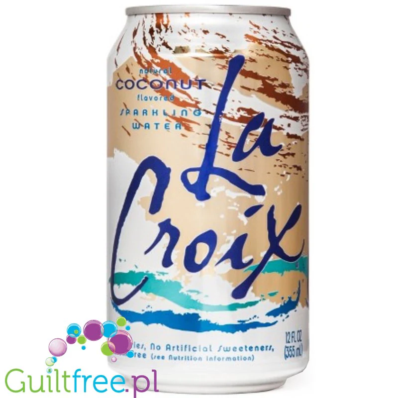 La Croix Coconut - naturalna woda smakowa bez cukru i słodzików
