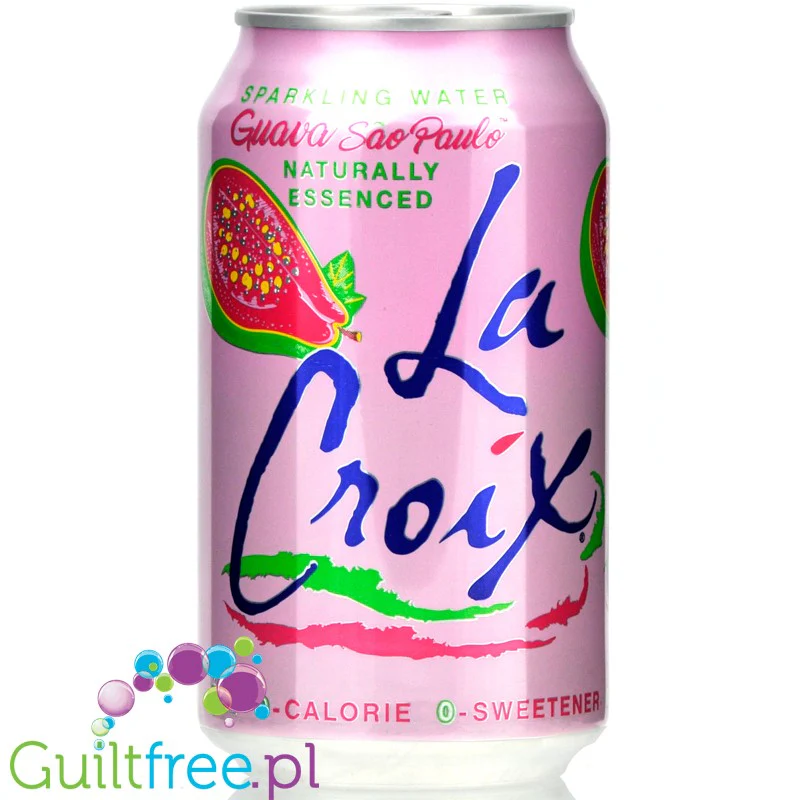 La Croix Guava São Paolo - naturalna woda smakowa bez cukru i bez słodzików