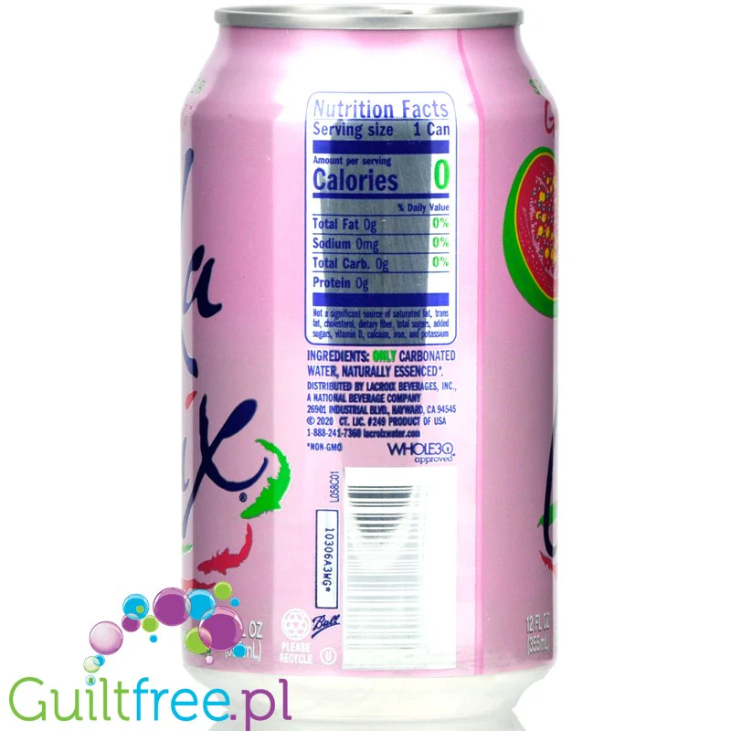 La Croix Guava São Paolo - naturalna woda smakowa bez cukru i bez słodzików - Image 2