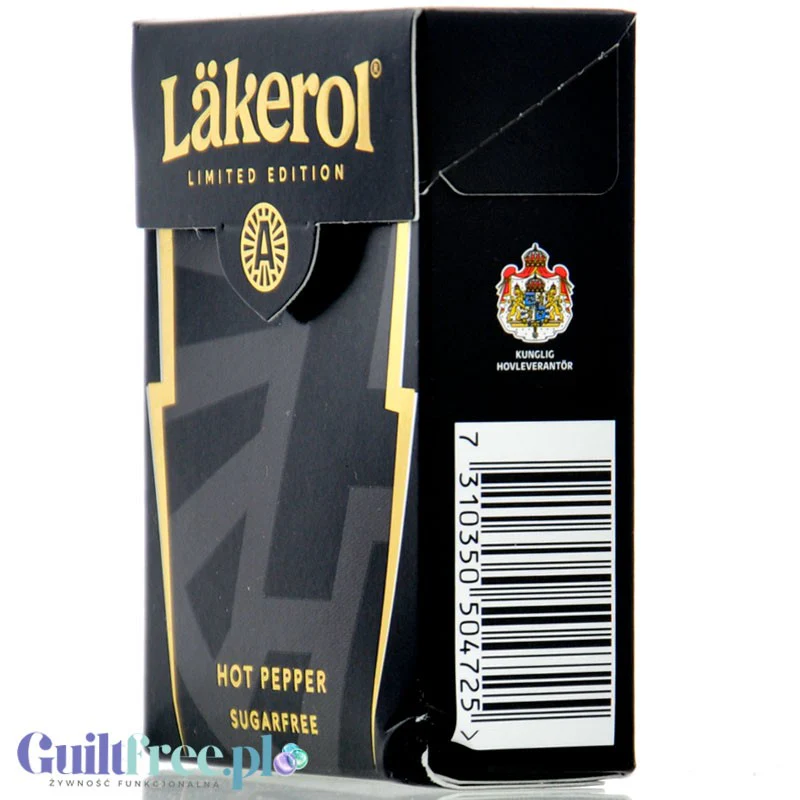 Läkerol Hot Pepper Lakritz - pikantna mocna lukrecja bez cukru z Finlandii - Image 2