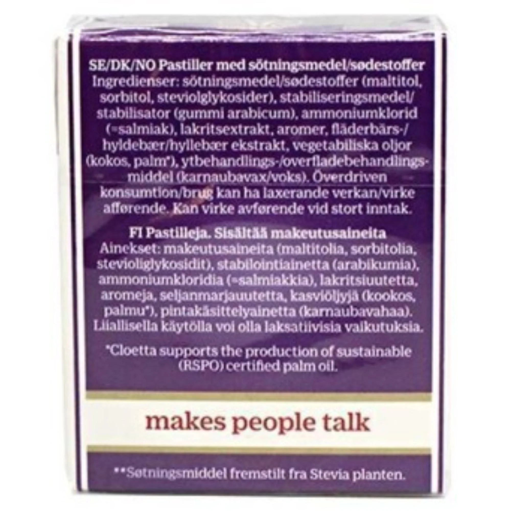 Läkerol Salvi 75g - lukrecja bez cukru, smak Szałwia & Lukrecja - Image 2