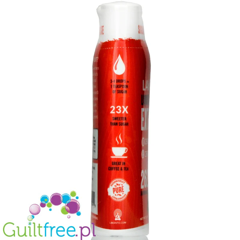 Lakanto Liquid Monk Fruit Extract - słodzik w kroplach - Image 3