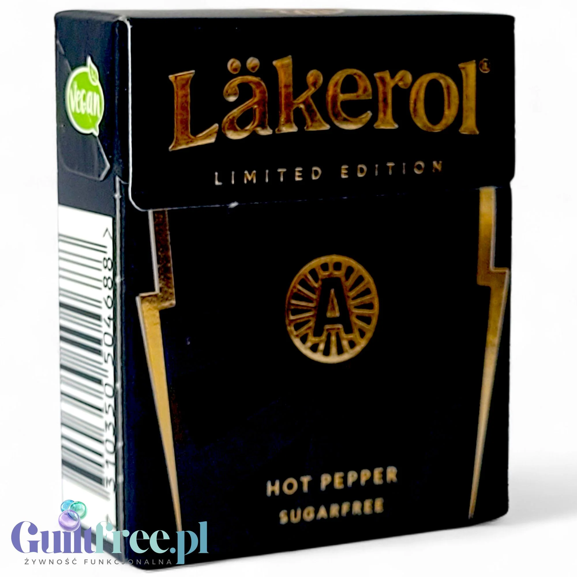 Läkerol Hot Pepper Lakritz 25g - pikantna mocna lukrecja bez cukru z Finlandii - Image 4