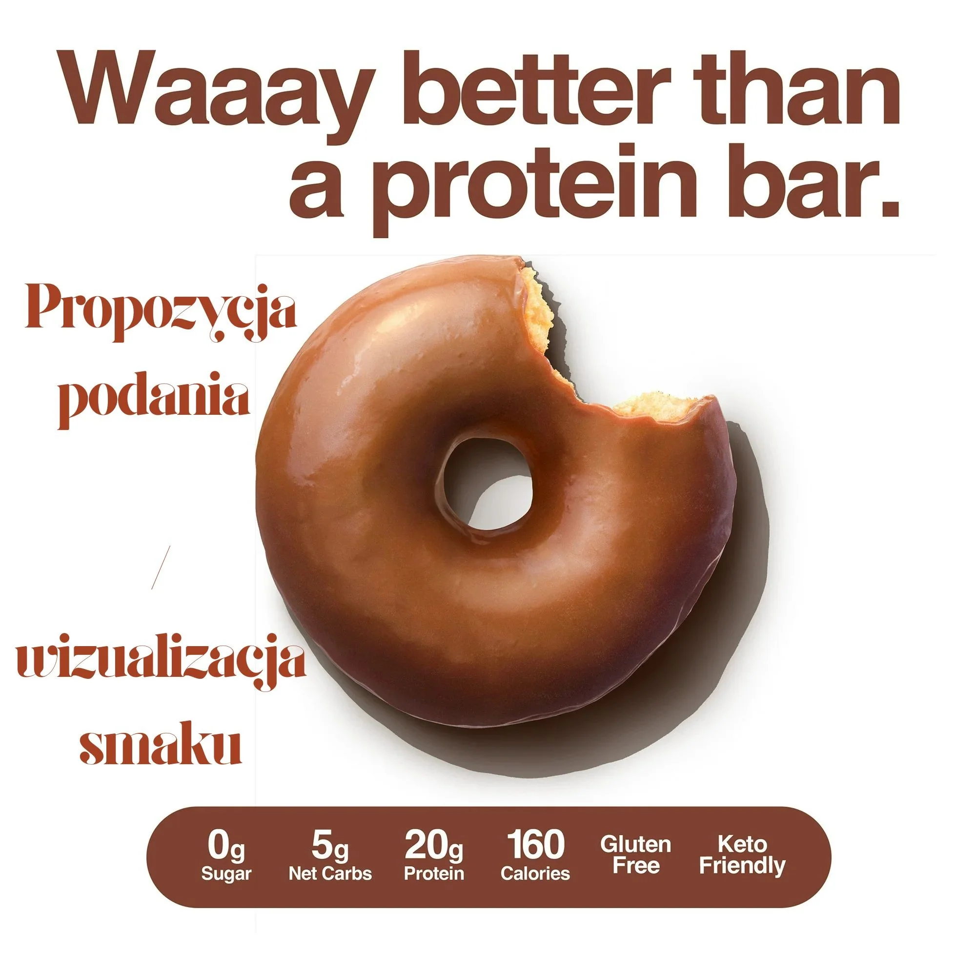 Legendary Foods Protein Donuts Chocolate Dipped - czekoladowe keto donuty bez glutenu 20g białka - Image 4
