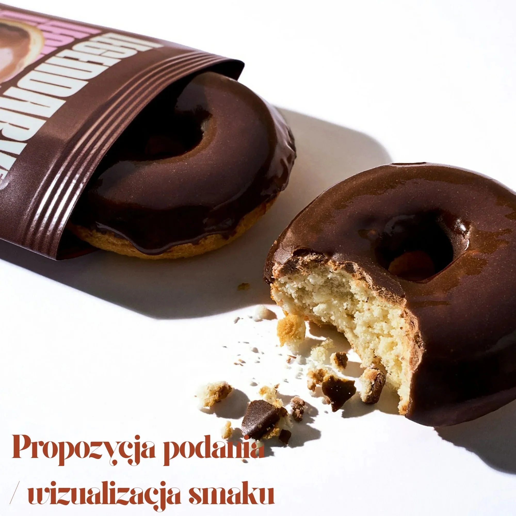 Legendary Foods Protein Donuts Chocolate Dipped - czekoladowe keto donuty bez glutenu 20g białka - Image 5