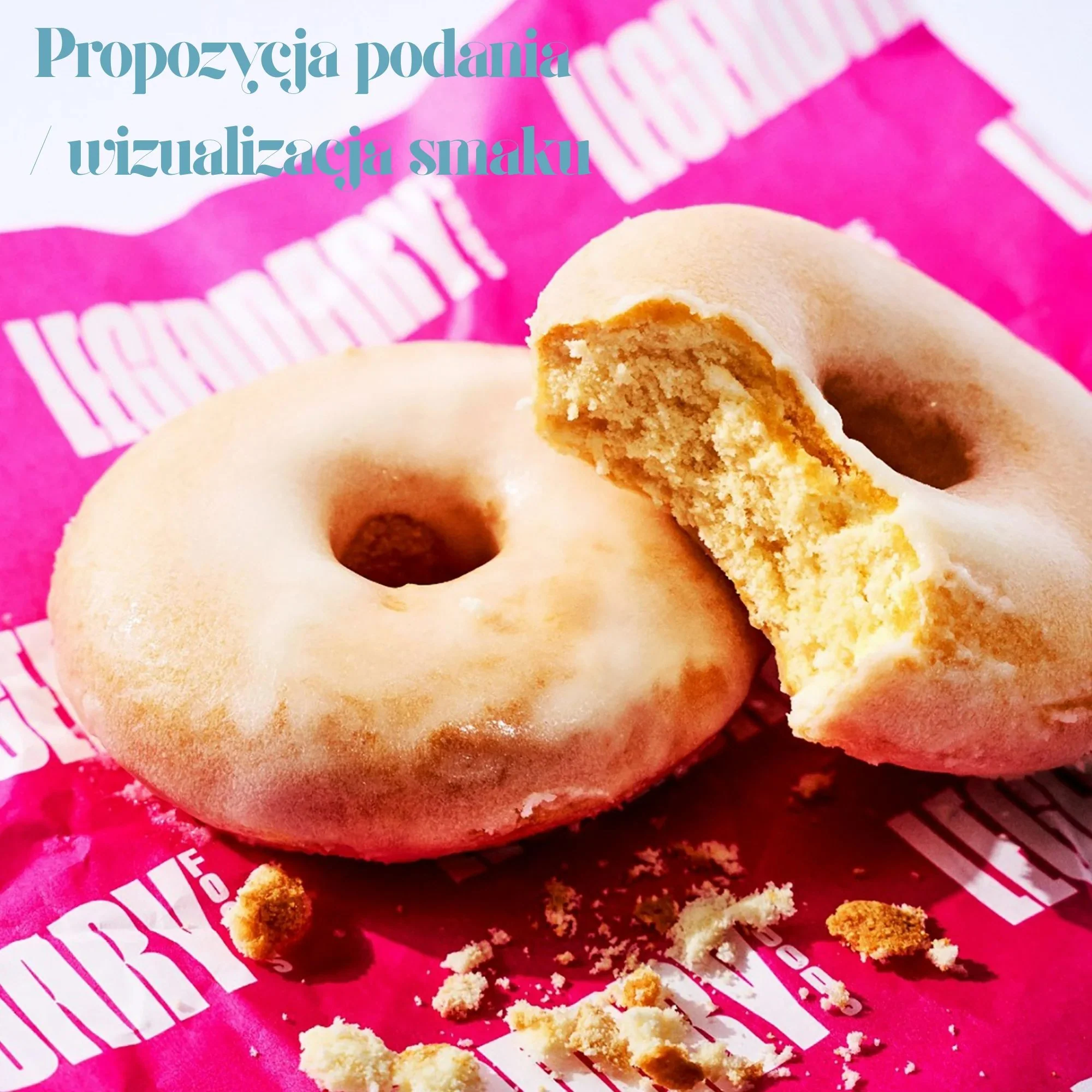 Legendary Foods Protein Donuts Vanilla Glazed - donuty waniliowe z lukrem 20g białka - Image 4