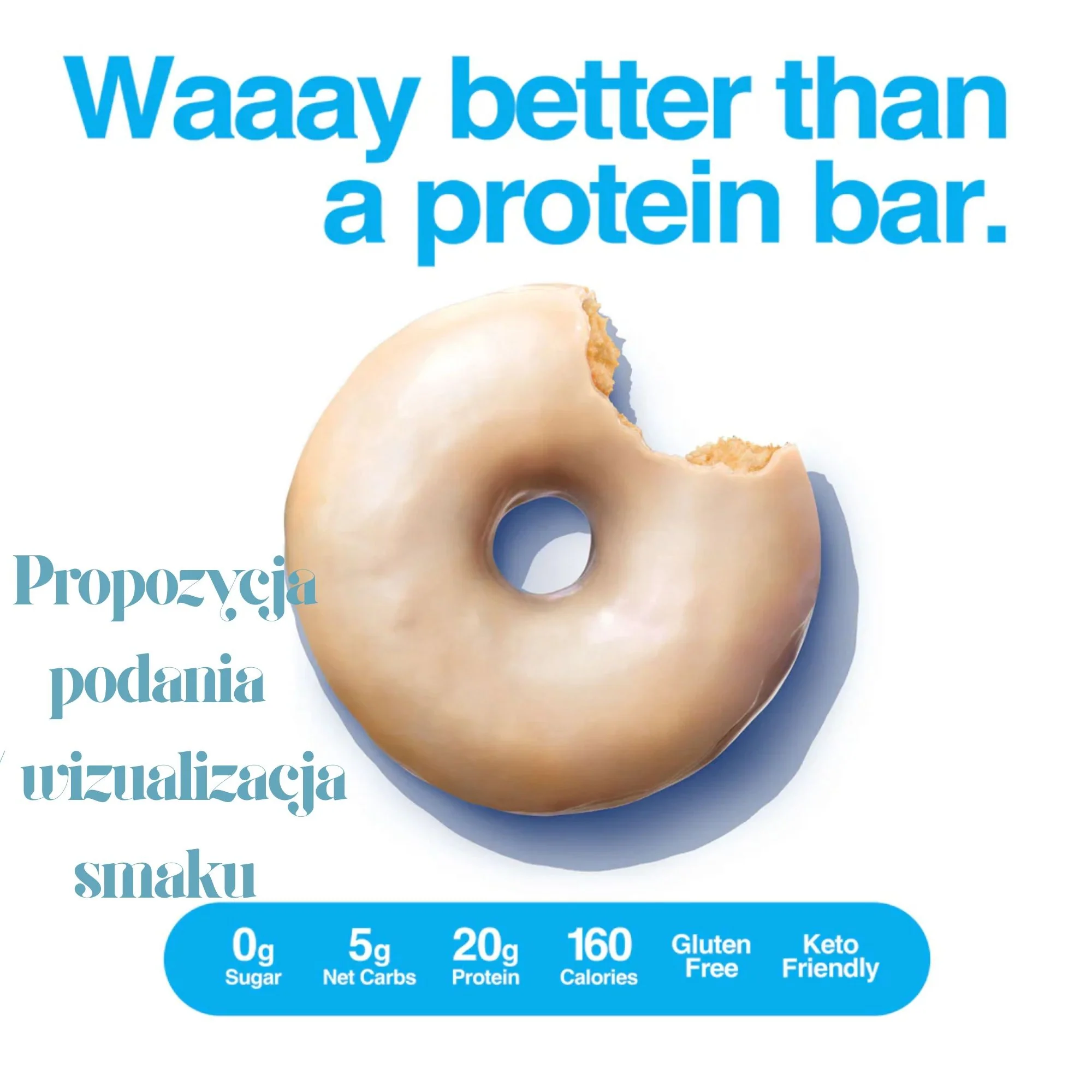 Legendary Foods Protein Donuts Vanilla Glazed - donuty waniliowe z lukrem 20g białka - Image 7