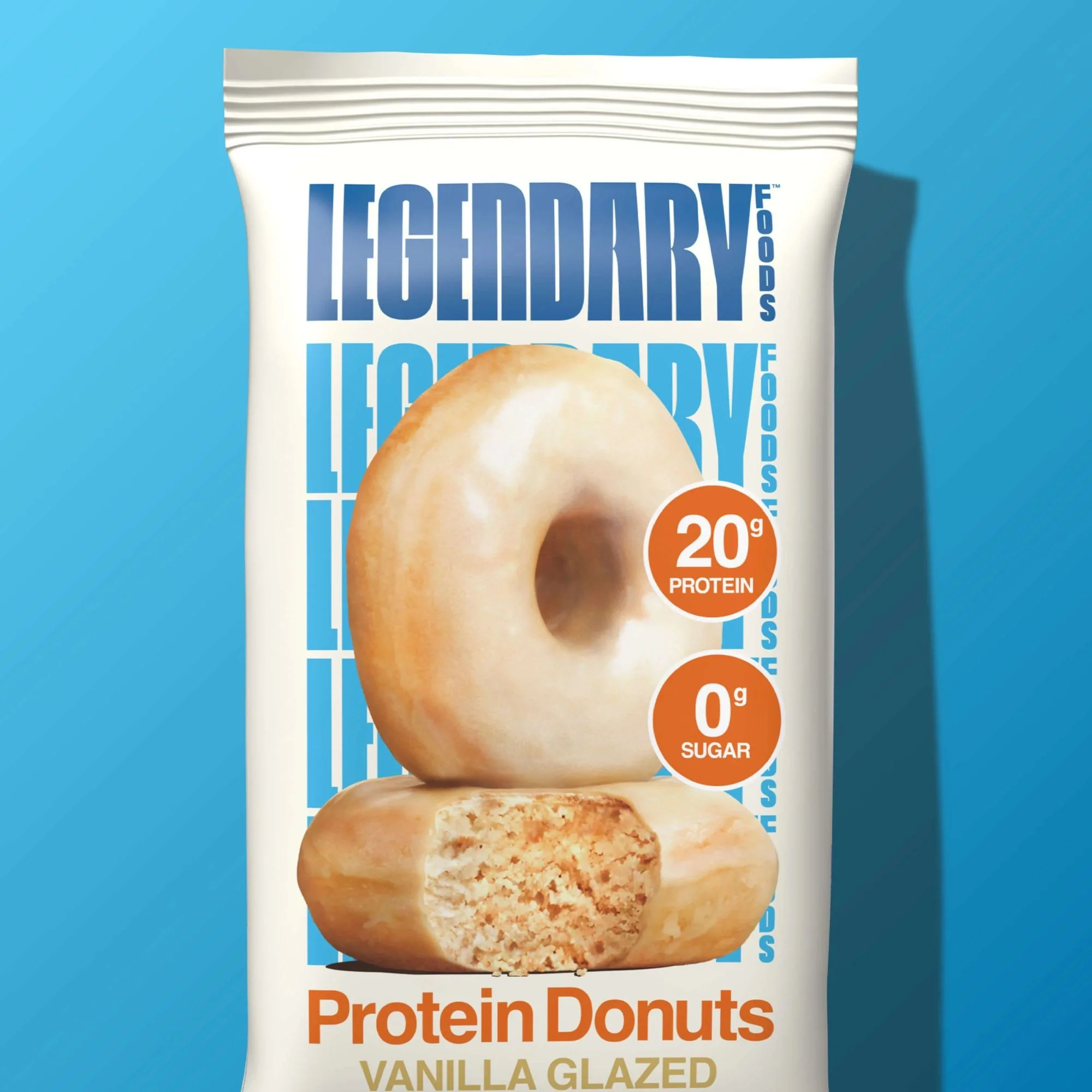 Legendary Foods Protein Donuts Vanilla Glazed - donuty waniliowe z lukrem 20g białka - Image 9