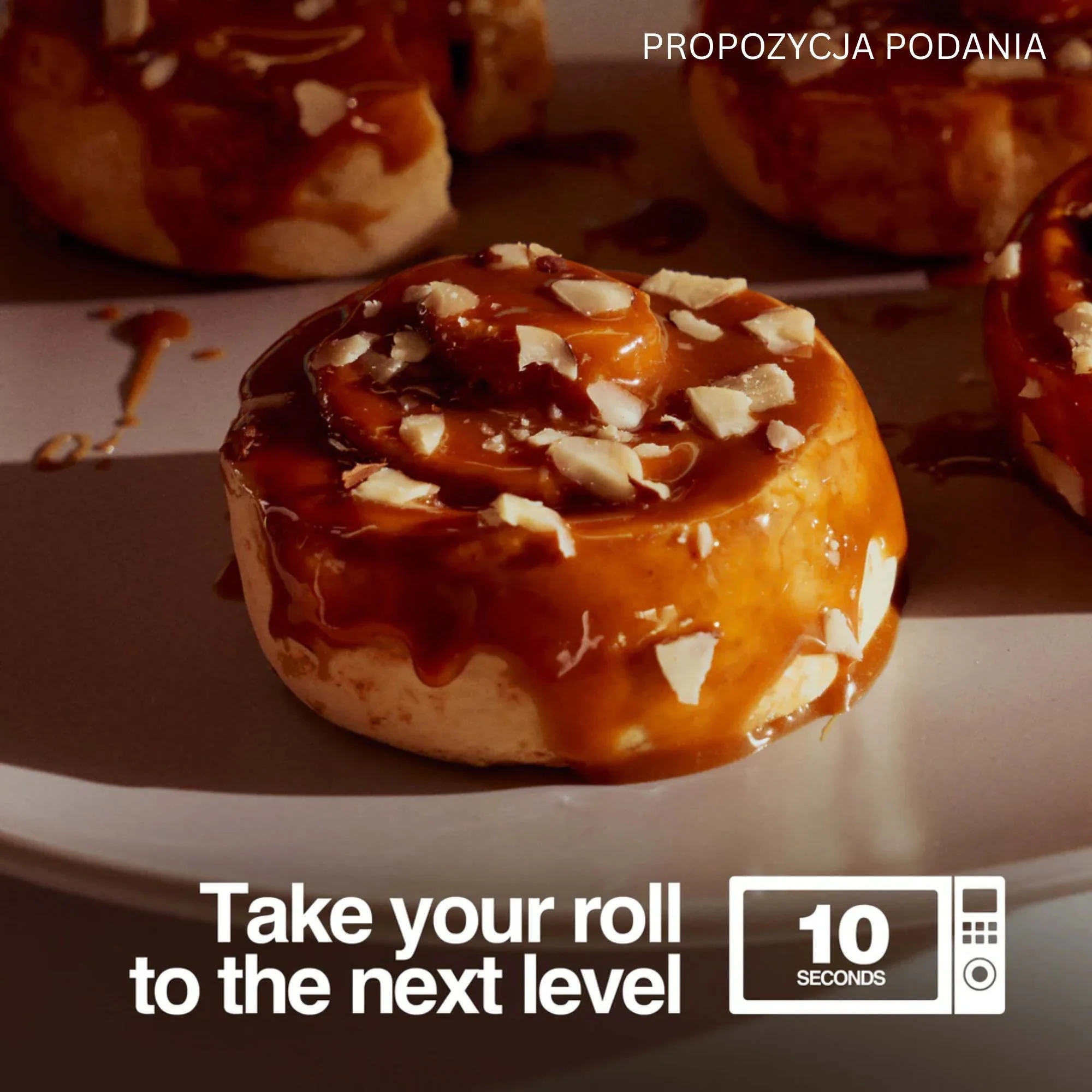 Legendary Foods Protein Sweet Roll Caramel Sticky Bun - proteinowe zawijane ciacho z karmelem i cynamonem bez cukru 20g białka - Image 6