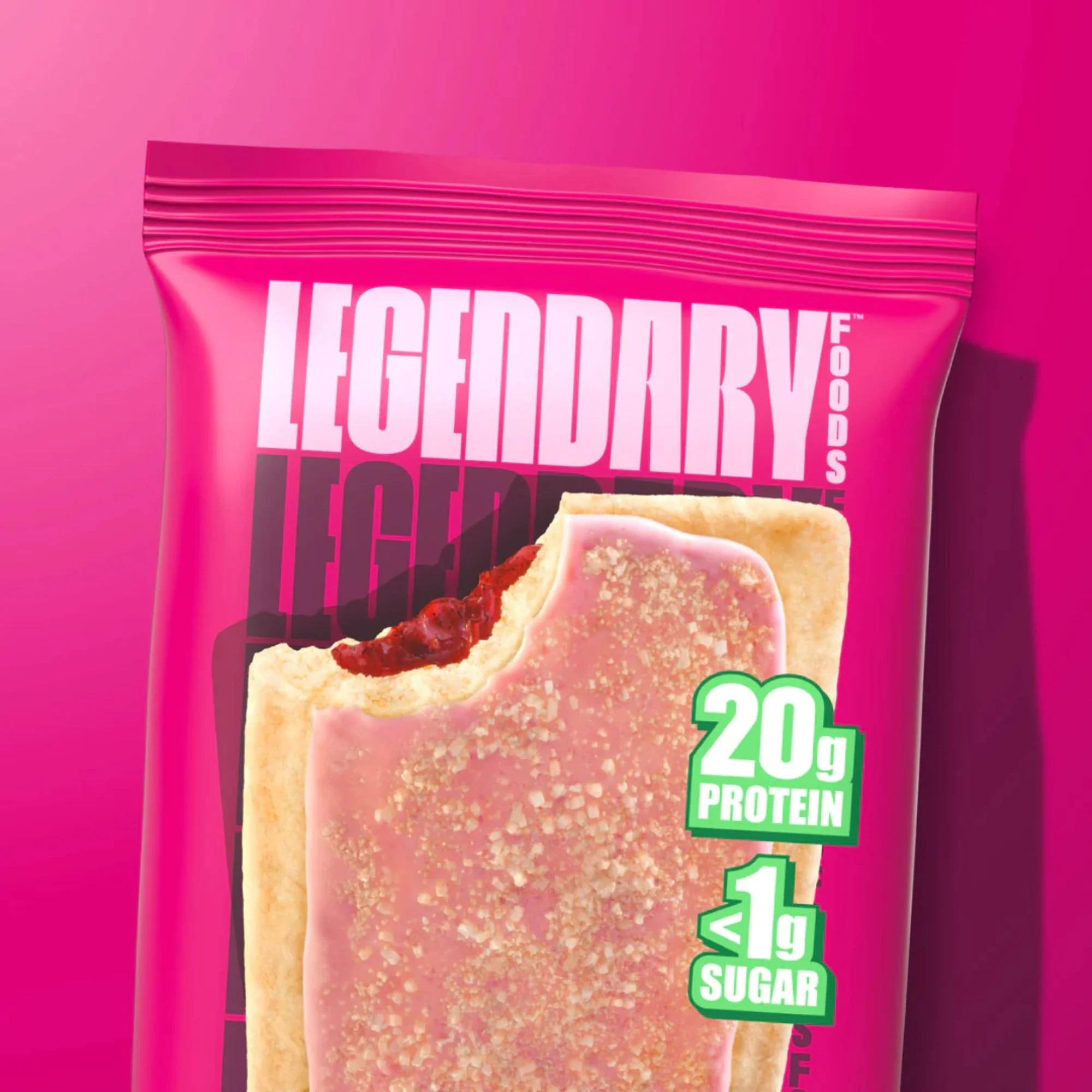 Legendary Foods Tasty Pastry Cherry Crumble - nadziewane ciacho na ciepło bez cukru, jak Pop Tarts - Image 4