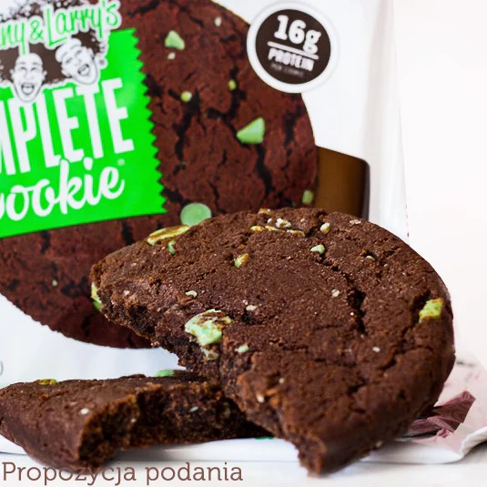 Lenny & Larry Complete Cookie Choc-O-Mint  - wegańskie ciastko białkowe Mięta & Ciemna Czekolada - Image 3