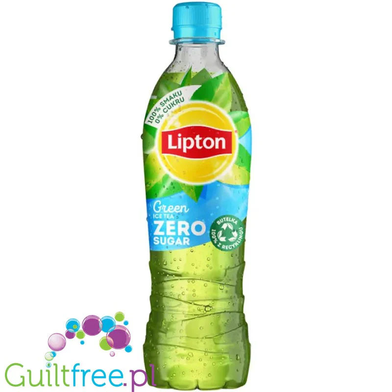 Lipton Ice Tea Zero Green Tea 500ml - napój z ekstraktem z zielonej herbaty bez cukru