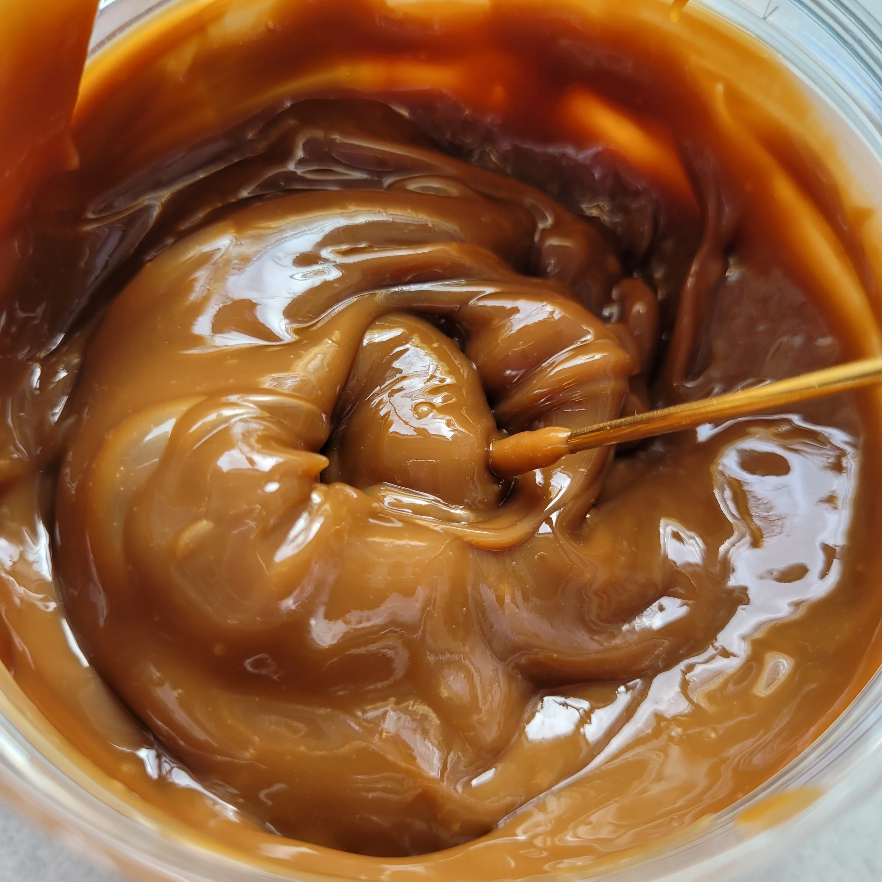 Locco Caramel Cookie Spread 150kcal - niskotłuszczowy krem do smarowania bez cukru, Karmelowe Ciasteczko - Image 4